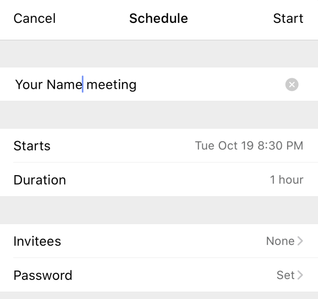 How To Schedule A Webex Meeting