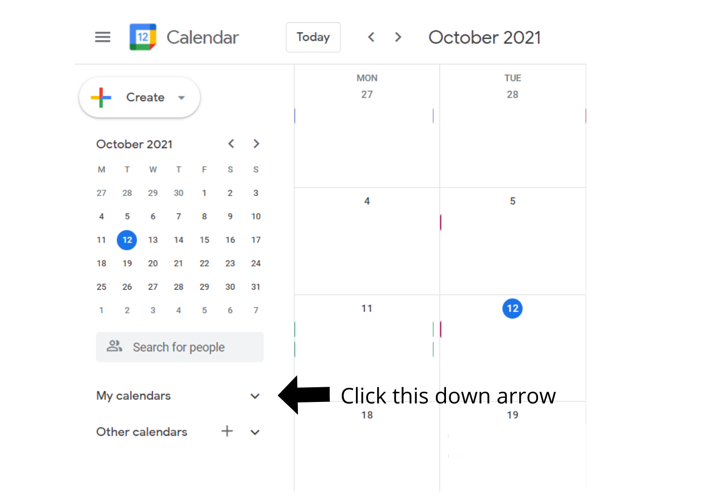 How To Share Your Google Calendar
