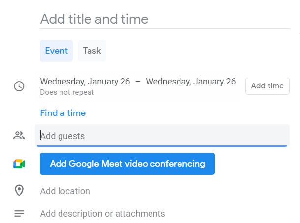 how to add people to your gmail calendar