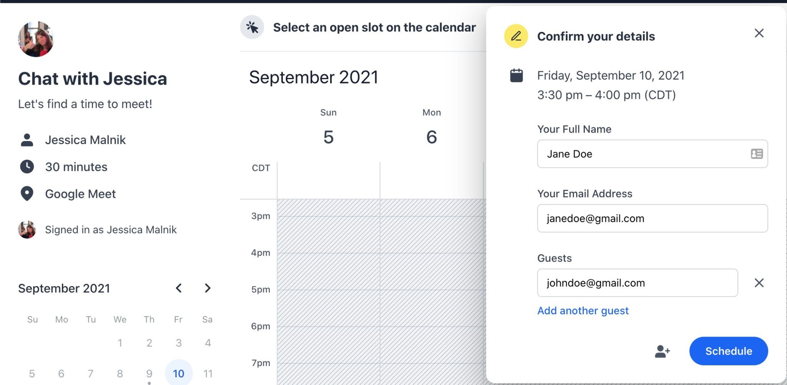 How To Schedule A Google Meet